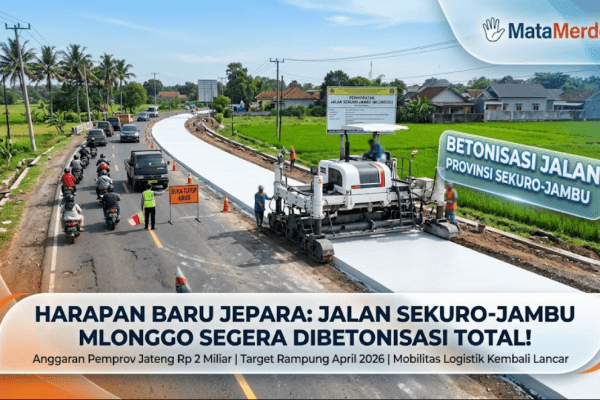 Betonisasi Jalan Sekuro Jambu
