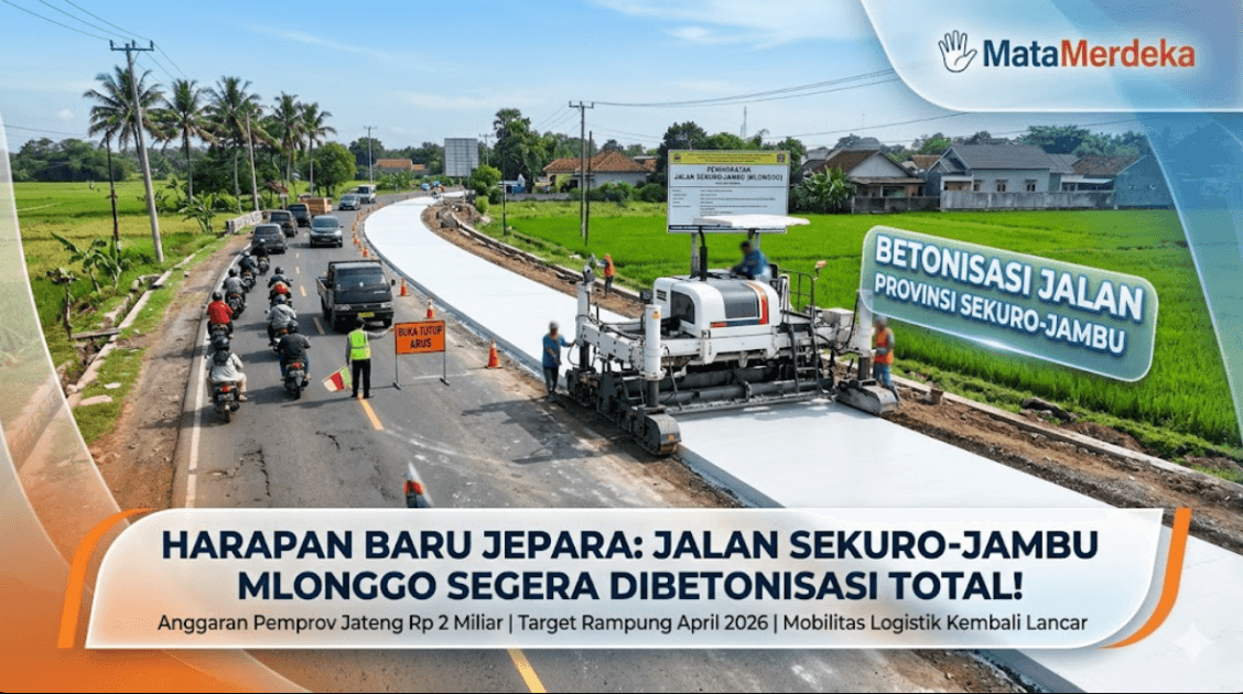 Betonisasi Jalan Sekuro Jambu