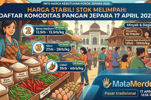 Kabar gembira bagi masyarakat Bumi Kartini. Memasuki pertengahan April 2026