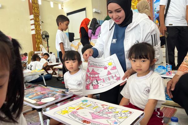 Kenalkan Wisata Bahari, Ratusan Anak PAUD di Jepara Antusias Ikuti Lomba Mewarnai